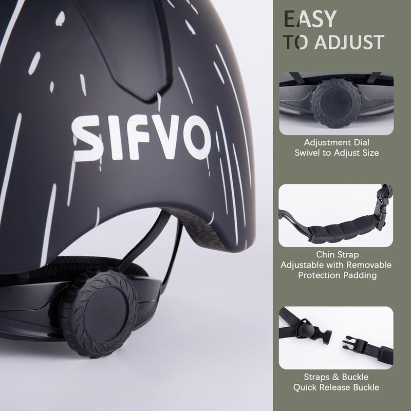 SIFVO kerékpáros sisak unisex 56-61 cm trekking városi biciklizéshez