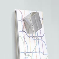 Sigel Artverum magnetska staklena ploča 60 x 40 cm bijela - uredska ploča za poruke 3