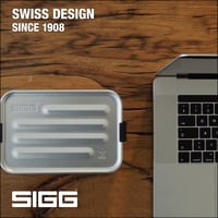 Casetă pentru prânz din aluminiu Sigg Alu Lunchbox Plus S cu compartimente - lavabilă în mașina de spălat vase, compatibilă cu cuptorul cu microunde, complet etanșă, fără BPA - 0,8 L 6