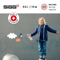 Sigg alumínium gyerekivópalack 0,4L - szivárgásmentes, könnyű, BPA-mentes - 24 Beary, Classic 2
