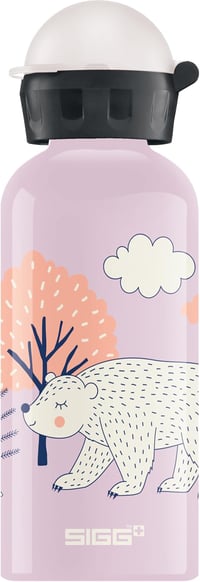 Sigg alumínium gyerekivópalack 0,4L - szivárgásmentes, könnyű, BPA-mentes - 24 Beary, Classic 1