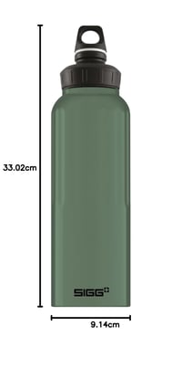 Hliníková športová fľaša SIGG WMB Traveller, na sýtené nápoje, nepriepustná, bez BPA, 0,6 l / 1 l / 1,5 l 7