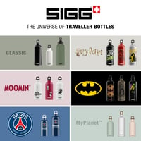 Hliníková športová fľaša SIGG WMB Traveller, na sýtené nápoje, nepriepustná, bez BPA, 0,6 l / 1 l / 1,5 l 6