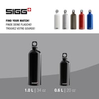 Hliníková športová fľaša SIGG WMB Traveller, na sýtené nápoje, nepriepustná, bez BPA, 0,6 l / 1 l / 1,5 l 5
