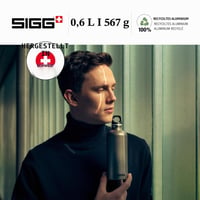 Hliníková športová fľaša SIGG WMB Traveller, na sýtené nápoje, nepriepustná, bez obsahu BPA, 0,6 l / 1 l / 1,5 l 2