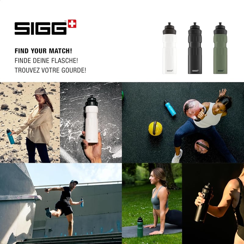 SIGG alumínium sportpalack 0,75L szivárgásmentes sportkupakkal - Blue