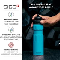 SIGG alumínium sportpalack 0,75L szivárgásmentes sportkupakkal - Blue 3