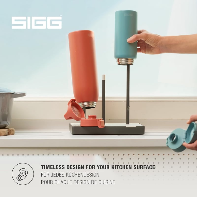 Sigg Elara palack szárító tálca, csúszásmentes, vízálló, BPA-mentes