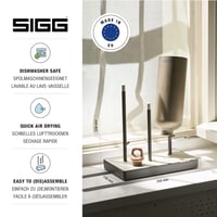 Sigg Elara palack szárító tálca, csúszásmentes, vízálló, BPA-mentes 2