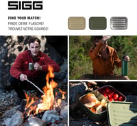 SIGG Gemstone Ételhordó Rozsdamentes Acél Szellőző Fedéllel Iskolához Irodához - Obsidian 5