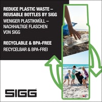 Termos SIGG Gemstone IBT Obsidian cu cană - 1,1L - Oțel inoxidabil - Fără BPA - Etanș - Pentru drumeții și camping 7