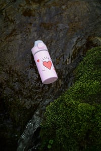 SIGG Miracle Girl Power gyerek alumínium kulacs szívószállal - rózsaszín - 0,4 l 8