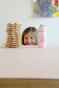 SIGG Miracle Girl Power gyerek alumínium kulacs szívószállal - rózsaszín - 0,4 l 10