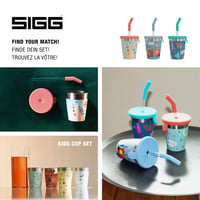 Pahar pentru copii Sigg cu capac și pai - Pompieri - Capac din silicon și pai din Tritan - Fără BPA - Ușor și durabil - 0,35 L 5