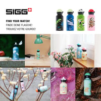 Detská hliníková fľaša Sigg KBT Glow Dinosaurs – svieti v tme – nepriepustná – bez BPA – čierna s dinosaurami – 0,3 l 5