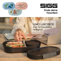 Detská desiatová súprava Sigg LUMO Kids Lunchbox Bear Family Plus – Ružová – 800 ml – bez BPA, vhodná do mikrovlnnej rúry a umývačky riadu 5