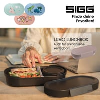 Detský obedár Sigg LUMO Kids Football Splash Plus s priehradkami - Zelený - 800 ml - Vhodný do mikrovlnnej rúry a umývačky riadu - Bez BPA 5