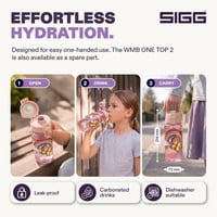 Set pentru prânz SIGG LUMO Kids Rainbow – roz, cutie pentru alimente de 800 ml și bidon de 500 ml, poate fi utilizat în cuptorul cu microunde și spălat în mașina de spălat vase, fără BPA 4
