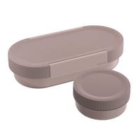 Set cutii pentru prânz SIGG LUMO L - Roz, 1 L - Fără BPA, potrivită pentru microunde și mașina de spălat vase, cutie de prânz ușoară pentru serviciu și școală 1
