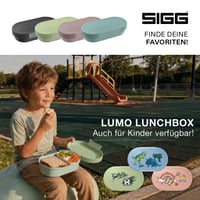 Set cutii pentru prânz SIGG LUMO L - Roz, 1 L - Fără BPA, potrivită pentru microunde și mașina de spălat vase, cutie de prânz ușoară pentru serviciu și școală 5