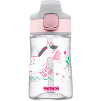 Detská fľaša na vodu SIGG Miracle Tritan so slamkou, nepriepustná, bez BPA, odolná proti poškriabaniu, do školy a na šport, 0,35 l / 0,45 l 1