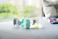 SIGG Miracle Gyerek Tritan Ivópalack Szívószállal, Szorítható, BPA-Mentes, 0,35-0,45 L - Green, 0.35 L 9