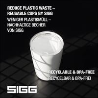 Termoska na kávu SIGG Neso Cup biela - 0,4 l - nehrdzavejúca oceľ 18/8 - keramický povrch Pure Ceram - bez BPA - vhodná do umývačky riadu 6