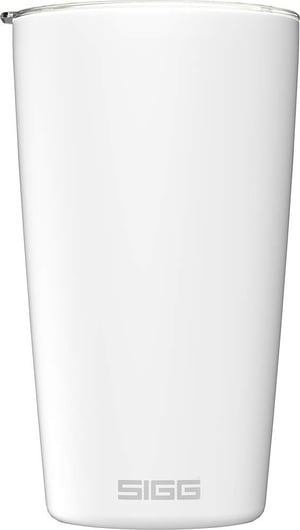 SIGG Neso Cup bijela termo šalica za kavu - 0,4 L - 18/8 nehrđajući čelik - Pure Ceram keramički premaz - bez BPA - perivo u perilici posuđa