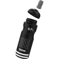 Cykloláheľ Sigg Pulsar Black 0,75 l – stlačiteľná, vhodná do umývačky riadu, nepriepustná, bez obsahu BPA, čierno-biela 3