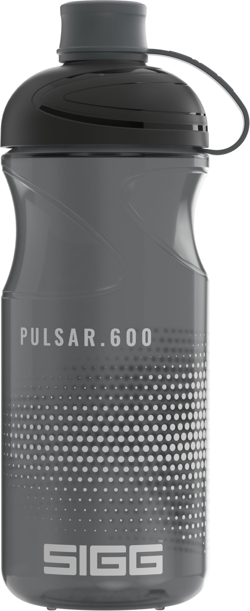 Cyklistická fľaša Sigg Pulsar – antracitová – 0,6 l