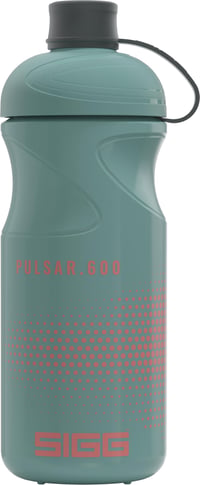 Cyklistická fľaša Sigg Pulsar Morning Blue 0,6 l – Stláčateľná, vhodná do umývačky riadu, nepriepustná, bez obsahu BPA, ultraľahká športová fľaša – K 1