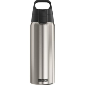 SIGG Shield ONE boca od nehrđajućeg čelika, srebrna (brušena), 0,75 L - rabljeno stanje, ne propušta (stanje: vidi 2. sliku)