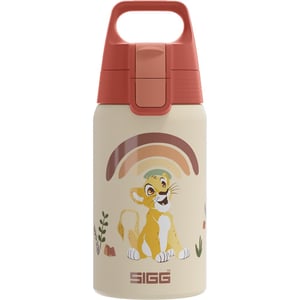 SIGG Shield One Disney Oroszlánkirály gyerek rozsdamentes acél kulacs 0,5 L - Festékleválás és foltos külső (állapot: lásd a 2. képet)