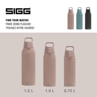 Termoska z nehrdzavejúcej ocele SIGG Shield ONE na sýtené nápoje, nepriepustná, bez BPA — použitá (stav: pozri 2. obrázok) 7