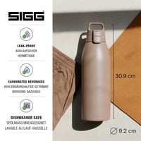Termoska z nehrdzavejúcej ocele SIGG Shield ONE na sýtené nápoje, nepriepustná, bez BPA — použitá (stav: pozri 2. obrázok) 4