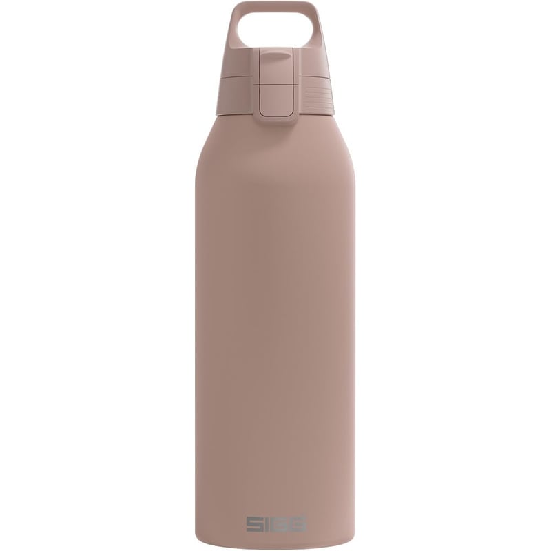 Termoska z nehrdzavejúcej ocele SIGG Shield ONE na sýtené nápoje, nepriepustná, bez BPA — použitá (stav: pozri 2. obrázok)