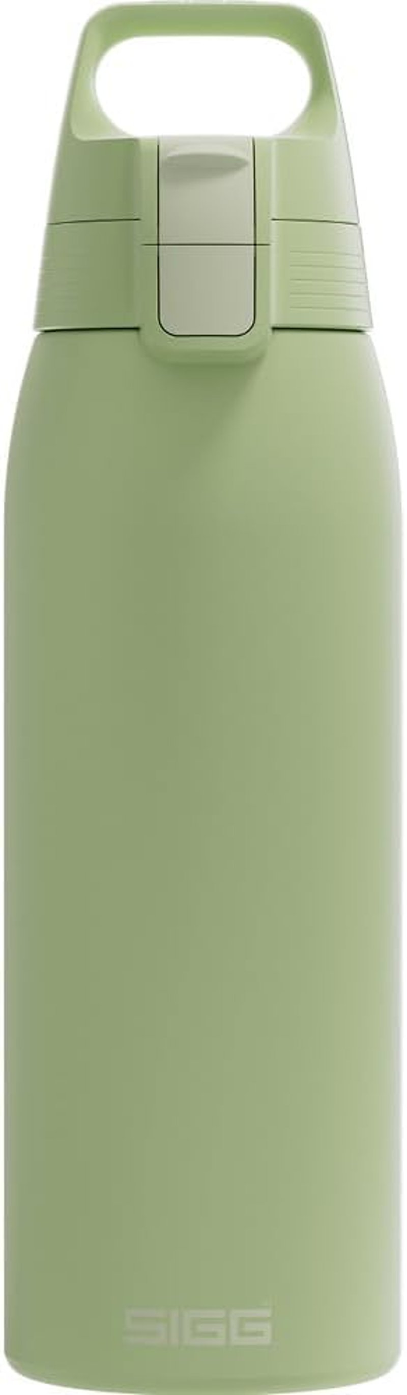 SIGG Shield ONE Eco Green rozsdamentes acél ivópalack szénsavas italokhoz - zöld - 1 L