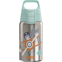 SIGG Shield One Fly Away dječja boca od nehrđajućeg čelika - siva - 0,5 L 1