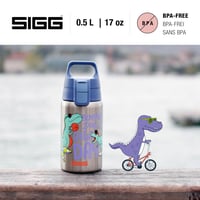 Detská nerezová fľaša SIGG Shield One Great Day 0,5 l – chybná, čiastočne funkčná: Zlomený uzáver (stav: viď 2. obrázok) 5