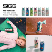 Detská nerezová fľaša SIGG Shield One Great Day 0,5 l – chybná, čiastočne funkčná: Zlomený uzáver (stav: viď 2. obrázok) 8