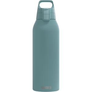 Sigg Shield ONE Morning Blue boca od nehrđajućeg čelika za gazirana pića, nepropusna, bez BPA, 1,5 L