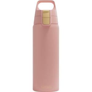 Sigg Shield ONE Playful Peach boca od nehrđajućeg čelika za gazirana pića, nepropusna, bez BPA, 750 ml, ružičasta