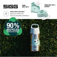 SIGG Shield One rozsdamentes acél gyermek kulacs 0,5L szénlégzés szivárgásmentes - Love Football 4