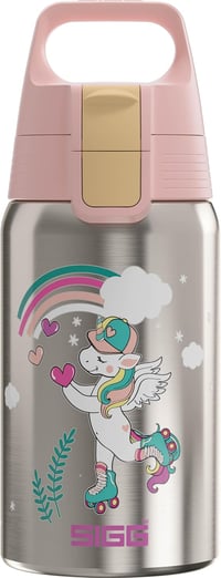 SIGG Shield One rozsdamentes acél gyermek kulacs 0,5L szénlégzés szivárgásmentes - Uni Skate 1