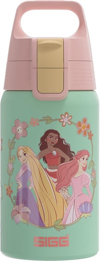 SIGG Shield One rozsdamentes acél gyermek kulacs 0,5L szénlezárás nélküli - 9 Princesses 1