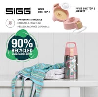 SIGG Shield One rozsdamentes acél gyermek kulacs 0,5L szénlégzés szivárgásmentes - Uni Skate 4