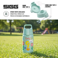 Detská nerezová fľaša SIGG Shield One – Tweety – svetlomodrá – 0,5 l – vhodná aj na sýtené nápoje – bez BPA – na šport aj do školy 4
