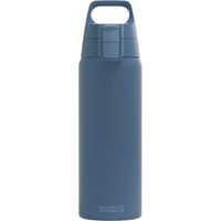 Sticlă de apă din oțel inoxidabil Sigg Shield ONE - Albastru închis - 0,75L - Pentru băuturi carbogazoase - Etanșă - Fără BPA - Outdoor și fitness 1
