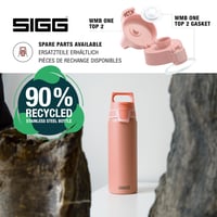 Nerezová fľaša na pitie Sigg Shield ONE na sýtené nápoje, nepriepustná, bez obsahu BPA, ľahká – 750 ml / 1 l / 1,5 l 4