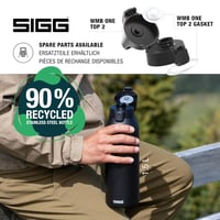 Nerezová fľaša na pitie SIGG Shield ONE na sýtené nápoje – čierna – 750 ml 4